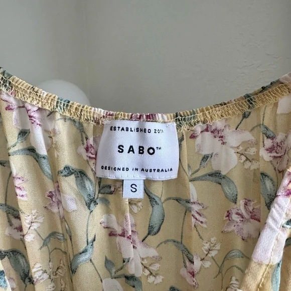 Sabo Skirt Floral Mini Dress - Picture 4 of 5